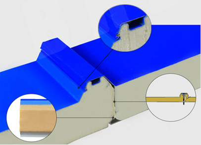 寶潤(rùn)達(dá)聚氨酯屋面板大面積設(shè)計(jì)