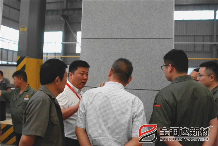 宇龍公司總經(jīng)理一行來訪寶潤(rùn)達(dá)