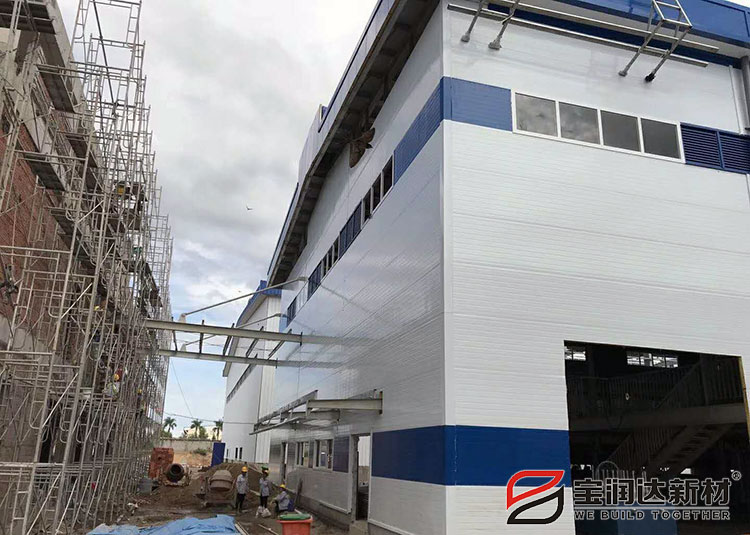 【寶潤(rùn)達(dá)】越南16000米復(fù)合板項(xiàng)目施工現(xiàn)場(chǎng)