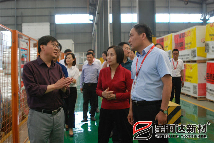 市長張雪飛一行蒞臨寶潤達(dá)視察指導(dǎo)工作