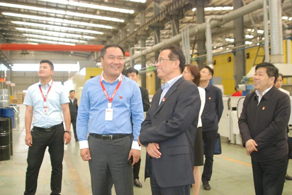 許昌市委寶潤達參觀考察