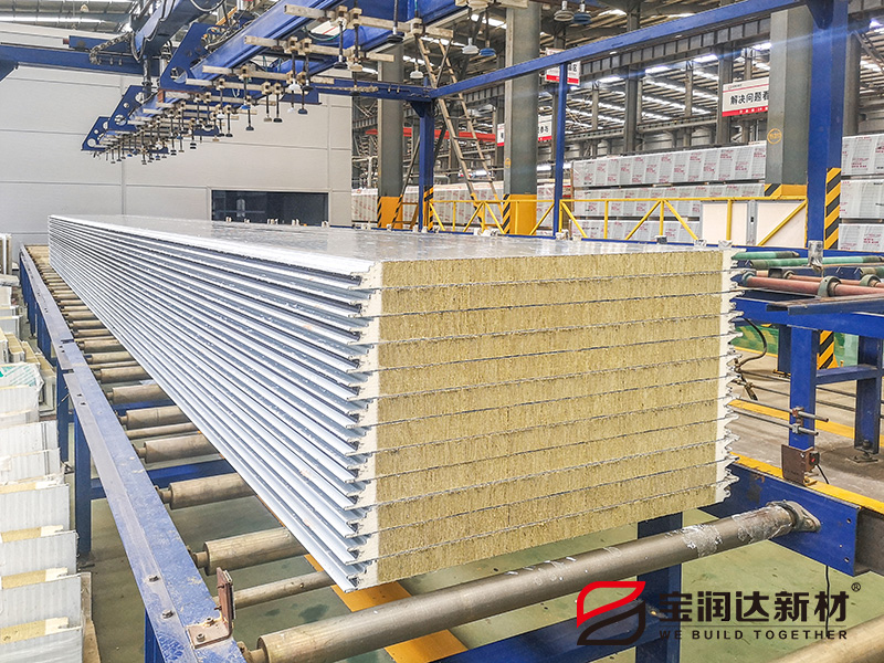 50mm聚氨酯封邊巖棉板生產(chǎn)廠家寶潤達(dá)