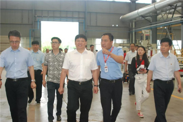 新聞快訊|寶豐縣縣委書記、縣長許紅兵率考察團蒞臨寶潤達參觀調(diào)研